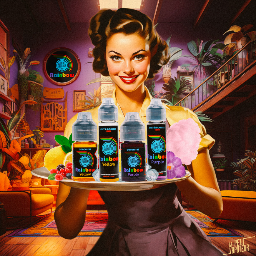 gamme e liquides Rainbow | Blog Le Petit Vapoteur